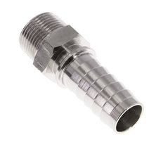 25x40 mm & R1'' Stainless Steel 1.4301 Hose Pillar with Male Threads DIN EN 14423