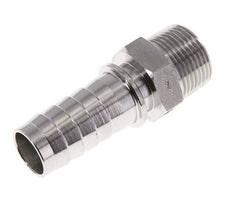 25x40 mm & R1'' Stainless Steel 1.4301 Hose Pillar with Male Threads DIN EN 14423