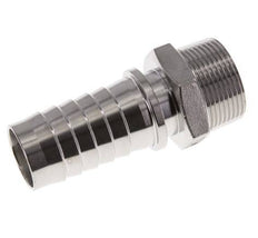 32x48 mm & R1-1/4'' Stainless Steel 1.4301 Hose Pillar with Male Threads DIN EN 14423