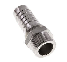 32x48 mm & R1-1/4'' Stainless Steel 1.4301 Hose Pillar with Male Threads DIN EN 14423