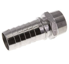 38x54 mm & R1-1/2'' Stainless Steel 1.4301 Hose Pillar with Male Threads DIN EN 14423