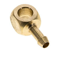 6 mm (1/4'') & G1/8'' Brass Banjo Fitting with Hose Barb [2 Pieces]