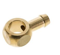 9 mm (3/8'') & G1/4'' Brass Banjo Fitting with Hose Barb [2 Pieces]