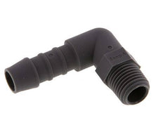10 mm & R1/4'' PA 6 Elbow Hose Barb with Male Threads [10 Pieces]