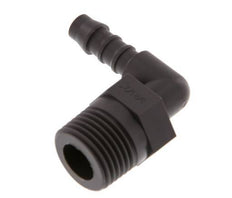 8 mm (5/16'') & R1/2'' PA 6 Elbow Hose Barb with Male Threads [5 Pieces]