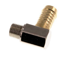 13 mm (1/2'') & R1/4'' Brass Elbow Hose Barb with Male Threads