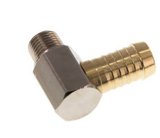 13 mm (1/2'') & R1/4'' Brass Elbow Hose Barb with Male Threads