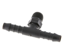8 mm (5/16'') & R1/4'' PA 6 Tee Hose Barb with Male Threads [10 Pieces]