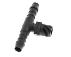 8 mm (5/16'') & R1/4'' PA 6 Tee Hose Barb with Male Threads [10 Pieces]