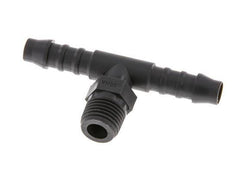 8 mm (5/16'') & R1/4'' PA 6 Tee Hose Barb with Male Threads [10 Pieces]