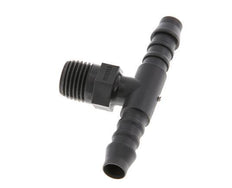 8 mm (5/16'') & R1/4'' PA 6 Tee Hose Barb with Male Threads [10 Pieces]