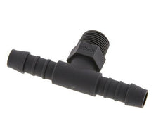 10 mm & R3/8'' PA 6 Tee Hose Barb with Male Threads [5 Pieces]