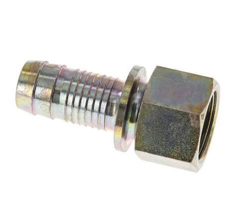 19 mm (3/4'') & G3/4'' zink plated Steel Hose Barb Female Safety collars