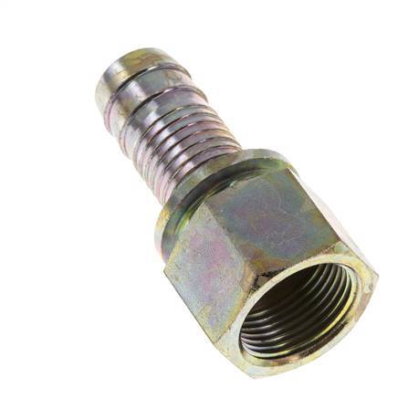 19 mm (3/4'') & G3/4'' zink plated Steel Hose Barb Female Safety collars