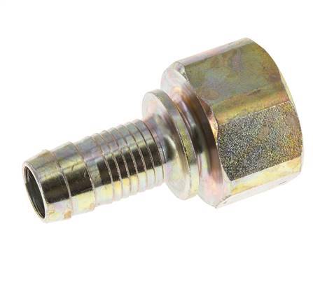 19 mm (3/4'') & G1'' zink plated Steel Hose Barb Female Safety collars