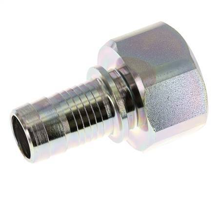 25 mm (1'') & G1-1/4'' zink plated Steel Hose Barb Female Safety collars