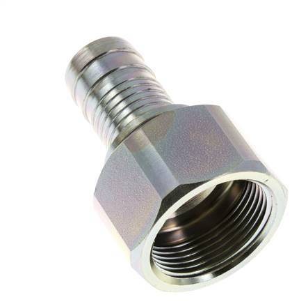 25 mm (1'') & G1-1/4'' zink plated Steel Hose Barb Female Safety collars