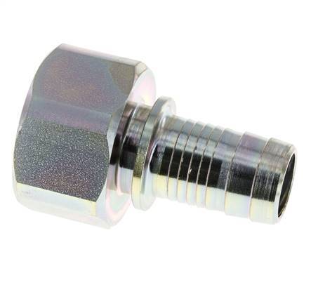 25 mm (1'') & G1-1/4'' zink plated Steel Hose Barb Female Safety collars