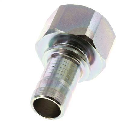 25 mm (1'') & G1-1/4'' zink plated Steel Hose Barb Female Safety collars