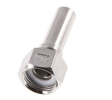 13 mm (1/2'') & G1/2'' Stainless Steel 1.4401 Hose Barb Union Nut Flat Sealing PTFE Safety collars EN 14420-5 (DIN 2817)