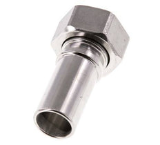 19 mm (3/4'') & G3/4'' Stainless Steel 1.4401 Hose Barb Union Nut Flat Sealing PTFE Safety collars EN 14420-5 (DIN 2817)