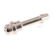 4 mm nickel plated Brass Hose Barb without Union Nut (G1/8'') 11mm [5 Pieces]