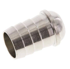 19 mm (3/4'') nickel plated Brass Hose Barb without Union Nut (G3/4'') 13.5mm [2 Pieces]