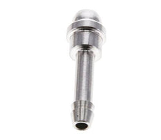4 mm Stainless Steel Hose Barb without Union Nut (G1/8'') 12mm