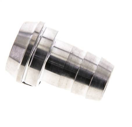 19 mm (3/4'') Stainless Steel Hose Barb without Union Nut (G1'') 18mm