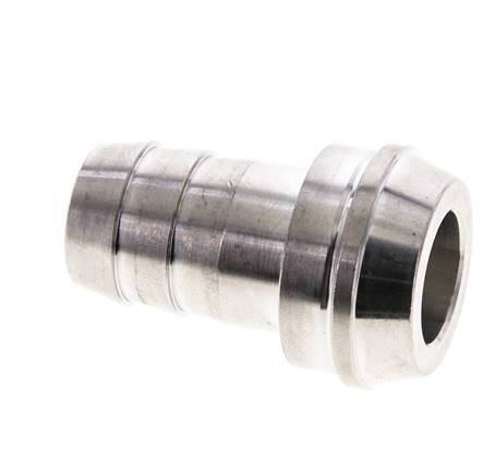 19 mm (3/4'') Stainless Steel Hose Barb without Union Nut (G1'') 18mm