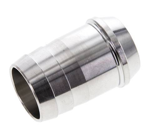 25 mm (1'') Stainless Steel Hose Barb without Union Nut (G1'') 18mm