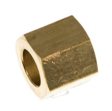 4/6mm (G1/8'') Brass Union Nut L11mm [10 Pieces]