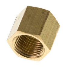 4/6mm (G1/8'') Brass Union Nut L11mm [10 Pieces]