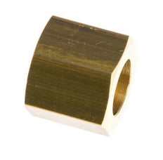 9mm (G1/4'') Brass Union Nut L15.5mm [5 Pieces]
