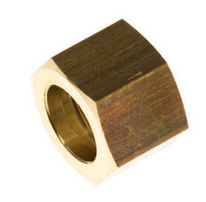 4/6/9mm (G3/8'') Brass Union Nut L14.5mm [5 Pieces]