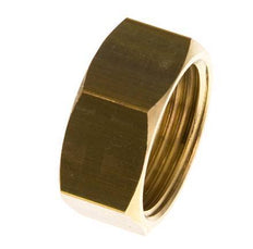 19mm (G3/4'') Brass Union Nut L13.5mm [2 Pieces]