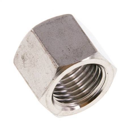 4/6/9mm (G1/4'') Stainless Steel Union Nut L14.5mm [2 Pieces]