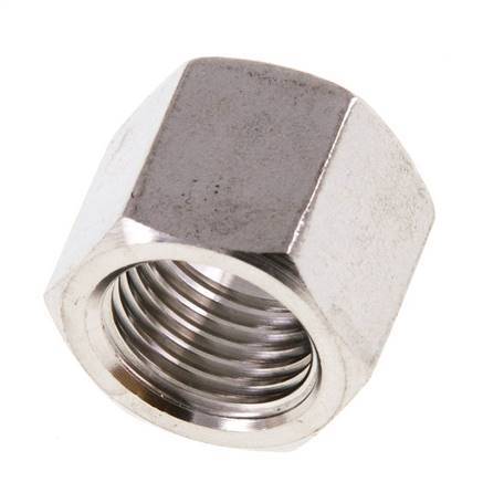 4/6/9mm (G1/4'') Stainless Steel Union Nut L14.5mm [2 Pieces]