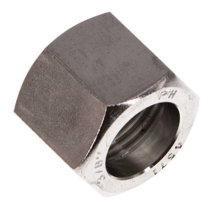4/6/9mm (G3/8'') Stainless Steel Union Nut L15.5mm [2 Pieces]