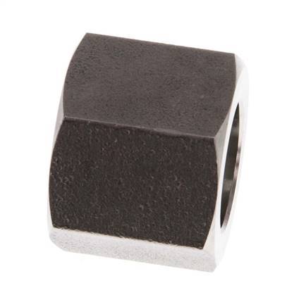 6/9/13mm (G1/2'') Stainless Steel Union Nut L20mm