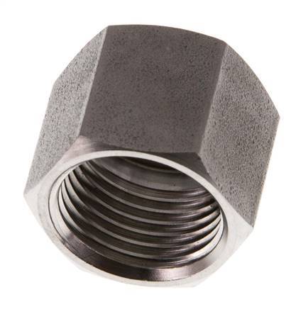 6/9/13mm (G1/2'') Stainless Steel Union Nut L20mm