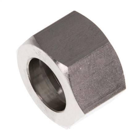 6/9/13mm (G1/2'') Stainless Steel Union Nut L16mm