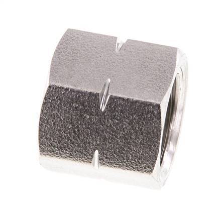 4/6/9mm (G1/4'' LH) Stainless Steel Union Nut L15mm