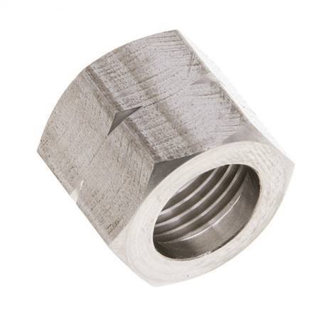 4/6/9mm (G3/8'' LH) Stainless Steel Union Nut L16mm