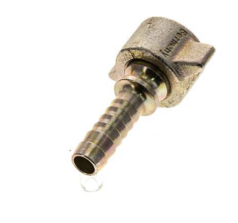 13 mm (1/2'') & G3/4'' Steel / Malleable cast iron Hose Barb Female Safety collars DIN 8537/20033