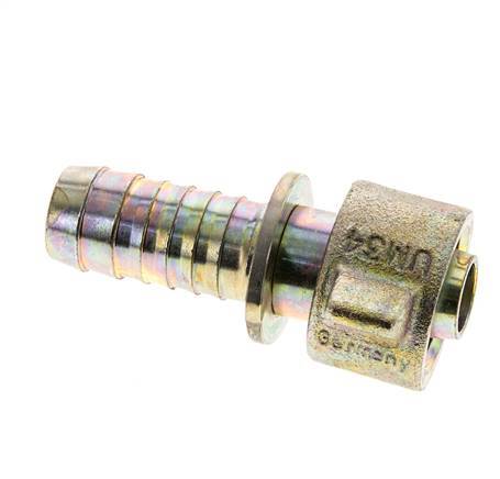 19 mm (3/4'') & G3/4'' Steel / Malleable cast iron Hose Barb Female Safety collars DIN 8537/20033