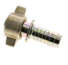 19 mm (3/4'') & G3/4'' Steel / Malleable cast iron Hose Barb Female Safety collars DIN 8537/20033