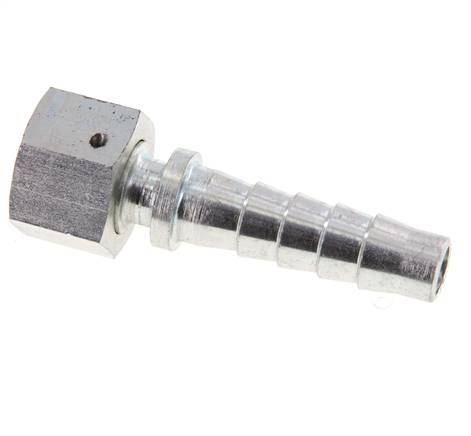 13x25 mm & G1/2'' zink plated Steel Hose Pillar with Union Nut DIN EN 14423 / DIN 2826