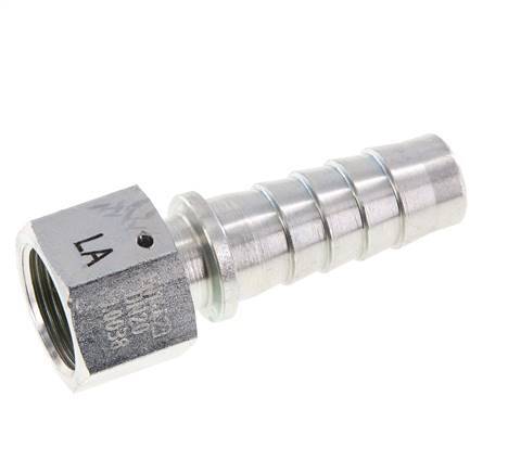 19x33 mm & G3/4'' zink plated Steel Hose Pillar with Union Nut DIN EN 14423 / DIN 2826