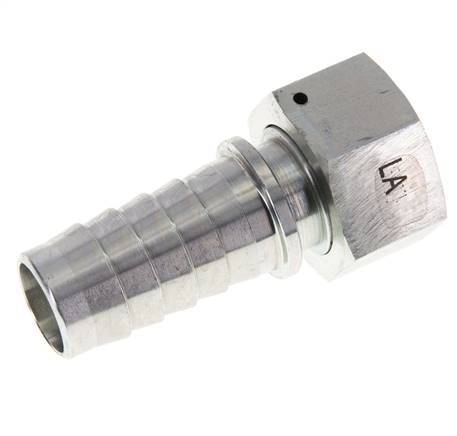 25x40 mm & G1'' zink plated Steel Hose Pillar with Union Nut DIN EN 14423 / DIN 2826